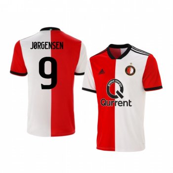 Men's Nicolai Jorgensen Feyenoord 18-19 Home Jersey