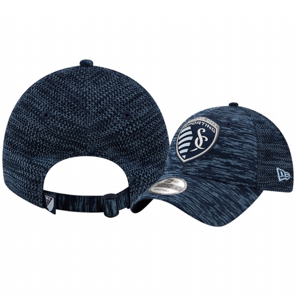 Sporting Kansas City Navy On-Field Collection 9TWENTY Adjustable Hat