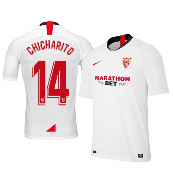 Chicharito Sevilla Home Men's Jersey 19-20