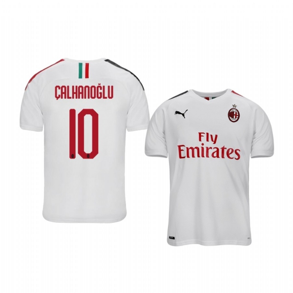 Youth Hakan Calhanoglu AC Milan 19-20 Away Short Sleeve Jersey