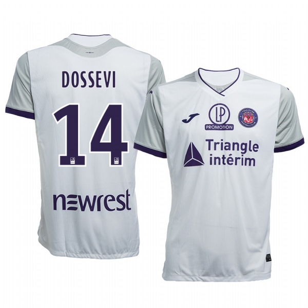 Toulouse Mathieu Dossevi Men's Away Jersey 19-20