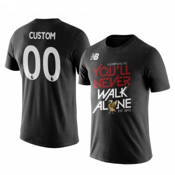 Men's Custom Liverpool Anthem Official Short Sleeve T-shirt