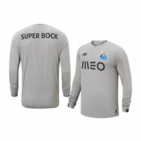 Youth Porto Gray Goalkeeper Away Jersey 19-20