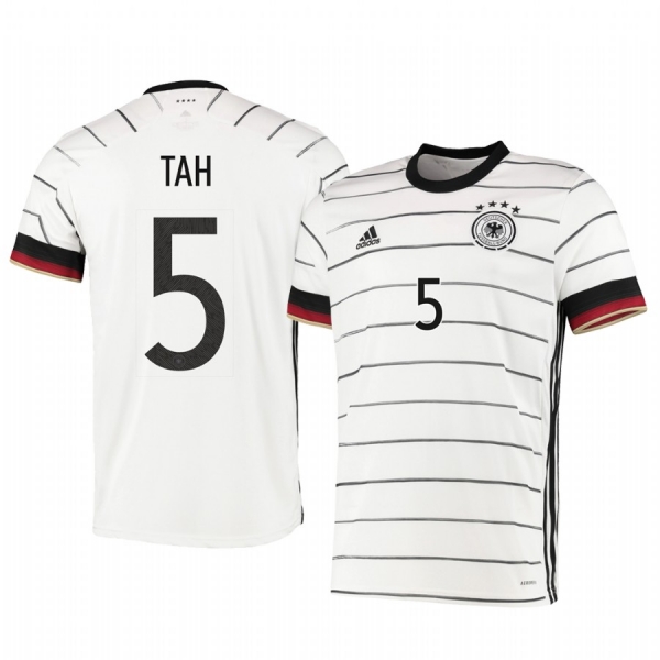 Jonathan Tah Germany UEFA Euro 2020 Home White Authentic Jersey