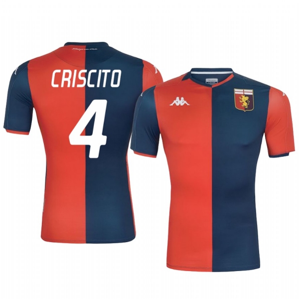 Men's Domenico Criscito Genoa 19-20 Home Jersey