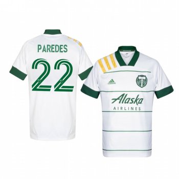 Portland Timbers Cristhian Paredes Men's 2020-21 Away Official Jersey