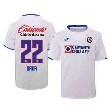 Youth Rafael Baca Cruz Azul 19-20 White Away Official Jersey