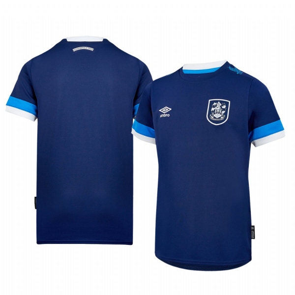 Huddersfield Town 19-20 Away Men's Navy Short Sleeve Jersey