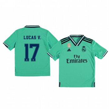 Youth Real Madrid Lucas Vázquez Jersey Alternate Third 19-20