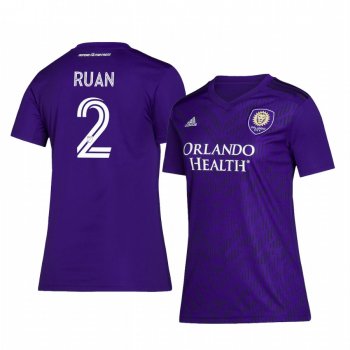 Women's Orlando City SC Ruan Purple Home Replica Jersey 2020-21