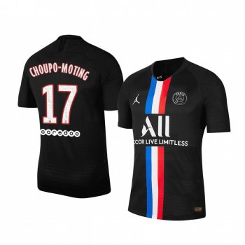 Eric Maxim Choupo-Moting Paris Saint-Germain 19/20 Black Fourth official Jersey Men's