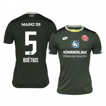 Mainz 05 Jean-Paul Boetius 19-20 Third Men's Green Short Sleeve Jersey