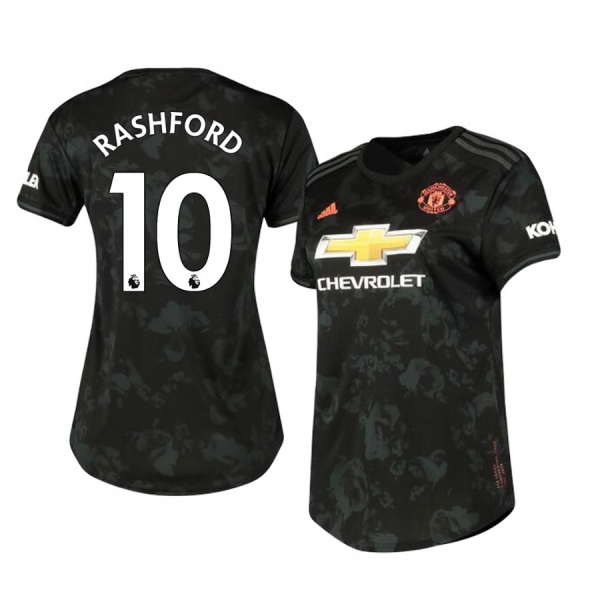 Women's Manchester United Marcus Rashford Jersey Alternate Third 19-20