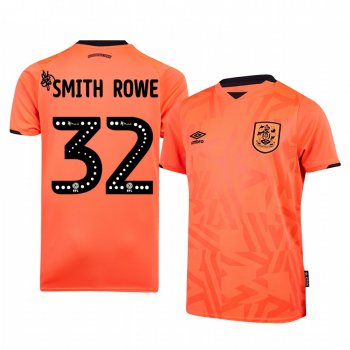 Huddersfield Town Emile Smith Rowe 19-20 Third Men's Orange Short Sleeve Jersey