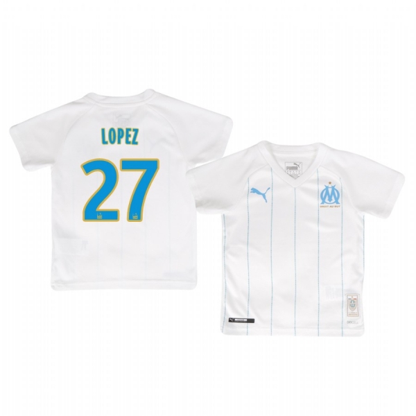 Youth Olympique de Marseille Maxime Lopez Home Jersey 19-20