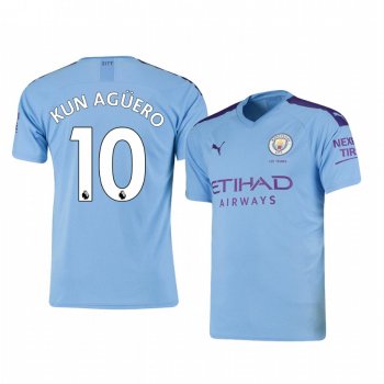 Sergio Agüero Manchester City Men's Home Jersey 19-20