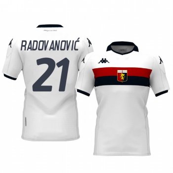 Ivan Radovanović Genoa 19-20 Away Short Sleeve Jersey