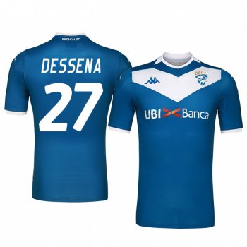 Brescia Calcio Daniele Dessena 19-20 Home Men's Short Sleeve Jersey