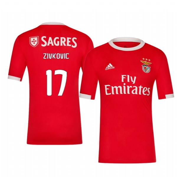 Men's Benfica Andrija Živković Home Jersey 19-20