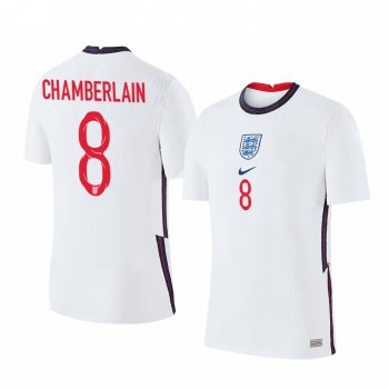 Alex Oxlade-Chamberlain England 2020 White Home Men's Short Sleeve Jersey