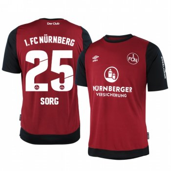 1. FC Nürnberg Oliver Sorg Home Men's Jersey 19-20