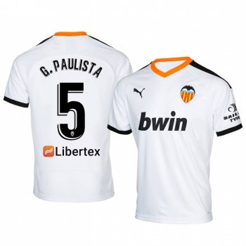 Gabriel Paulista Valencia Home Men's Jersey 19-20