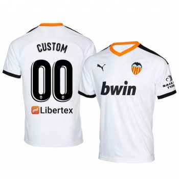 Custom Valencia 19-20 Home Jersey Men's