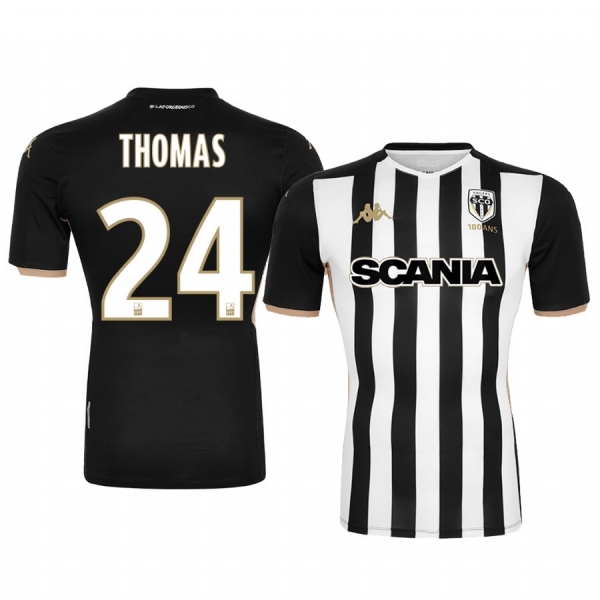 Men's Angers SCO Romain Thomas Home Jersey 19-20