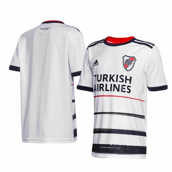 River Plate 2020 Third Men's White Short Sleeve Jersey