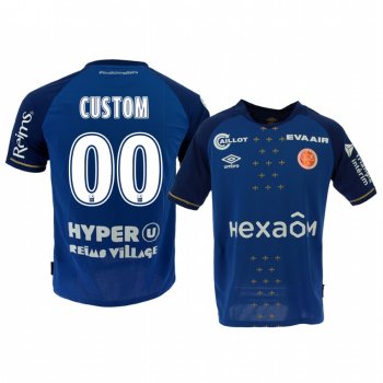 Stade de Reims Custom Men's Away Jersey 19-20