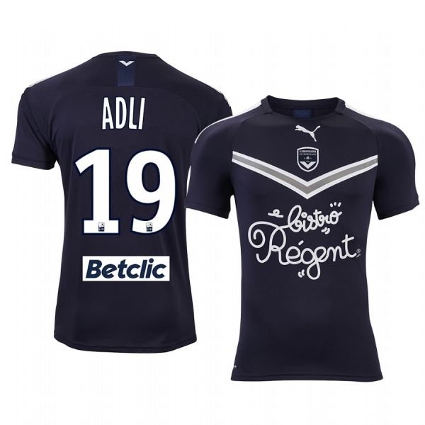 Men's Bordeaux Yacine Adli Home Jersey 19-20