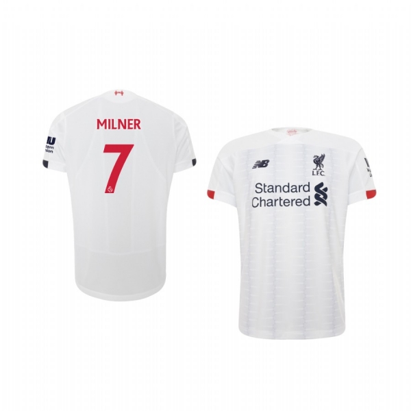 Youth James Milner Liverpool Away Short Sleeve Jersey 19-20