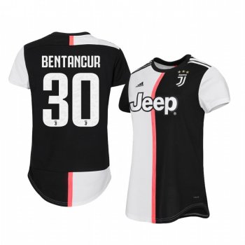 Women's Juventus Rodrigo Bentancur 19-20 Home Short Sleeve Jersey