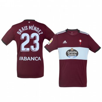 Celta de Vigo Brais Méndez Away Short Sleeve Jersey 19-20