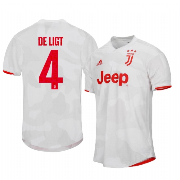 Matthijs de Ligt Juventus 19-20 Away Short Sleeve Jersey