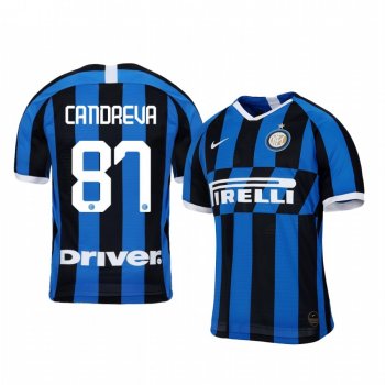 Men's Antonio Candreva Internazionale Milano 19-20 Home Jersey