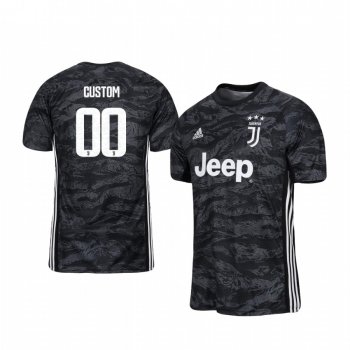 19-20 Juventus Custom Official Goalkeeper Home Jersey Men's