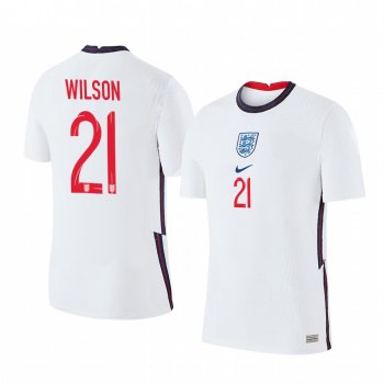 Callum Wilson England 2020 White Home Men's Short Sleeve Jersey