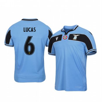 Lucas Leiva Lazio 19-20 Light Blue 120th Anniversary Celebration Jersey Men's