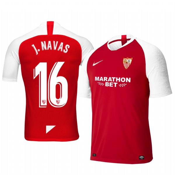 Sevilla Jesus Navas Away Short Sleeve Jersey 19-20