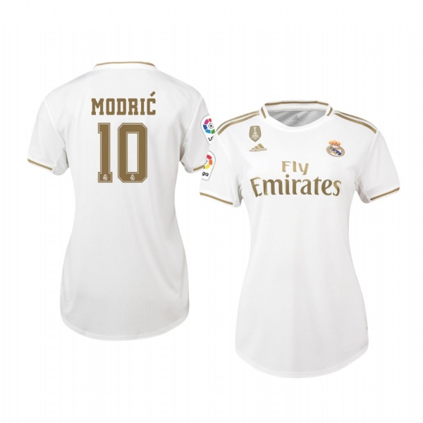 Women's Luka Modric Real Madrid 19-20 Home Jersey