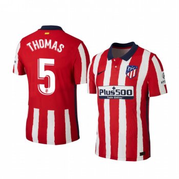 Atletico de Madrid Thomas Partey Men's Red Home Short Sleeve Jersey 2020-21