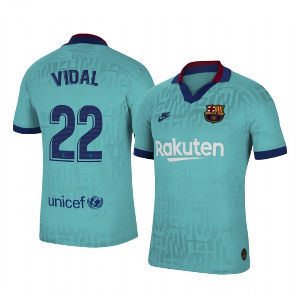 Barcelona Arturo Vidal Men's Jersey Alternate Third 19-20