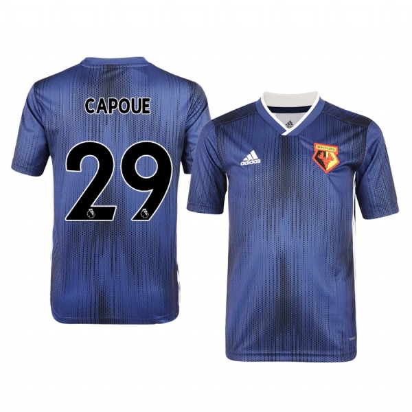 Youth Étienne Capoue Watford Away Short Sleeve Jersey 19-20