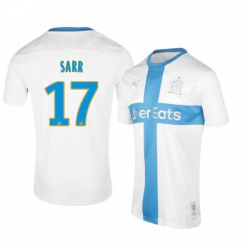 Bouna Sarr Olympique de Marseille White 120th Anniversary Limited Edition Jersey Men's