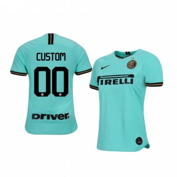 Custom Internazionale Milano 19-20 Away Short Sleeve Jersey