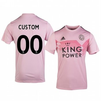 Youth Custom Leicester City Away Youth Short Sleeve Jersey 19-20