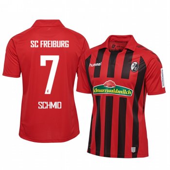 Men's SC Freiburg Jonathan Schmid Home Jersey 19-20