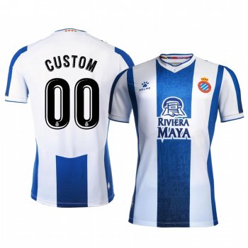 Custom RCD Espanyol 19-20 Home Jersey Men's