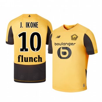 Lille OSC Jonathan Ikoné Men's Away Jersey 19-20